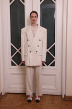 Пиджак OVERSIZE, молочный