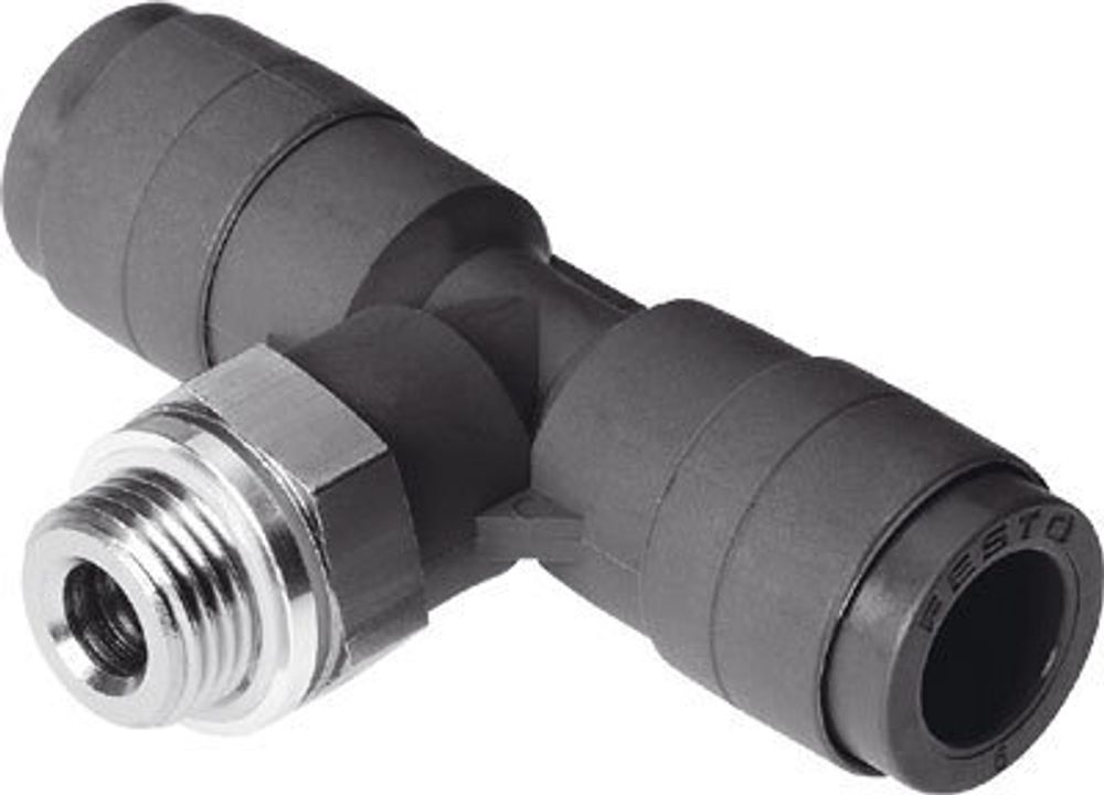 QST-V0-G1/2-12 Тройник с цанговым зажимом и резьбой