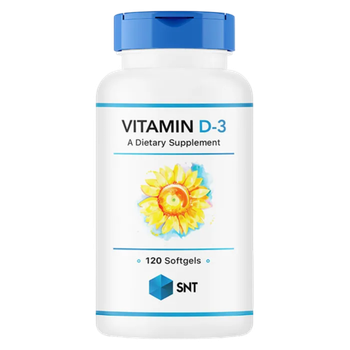 SNT Vitamin D3 2000 IU 120 softgel Витамин Д3