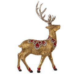GAEM Фигурка декоративная "Олень", L21 W14 H33 см