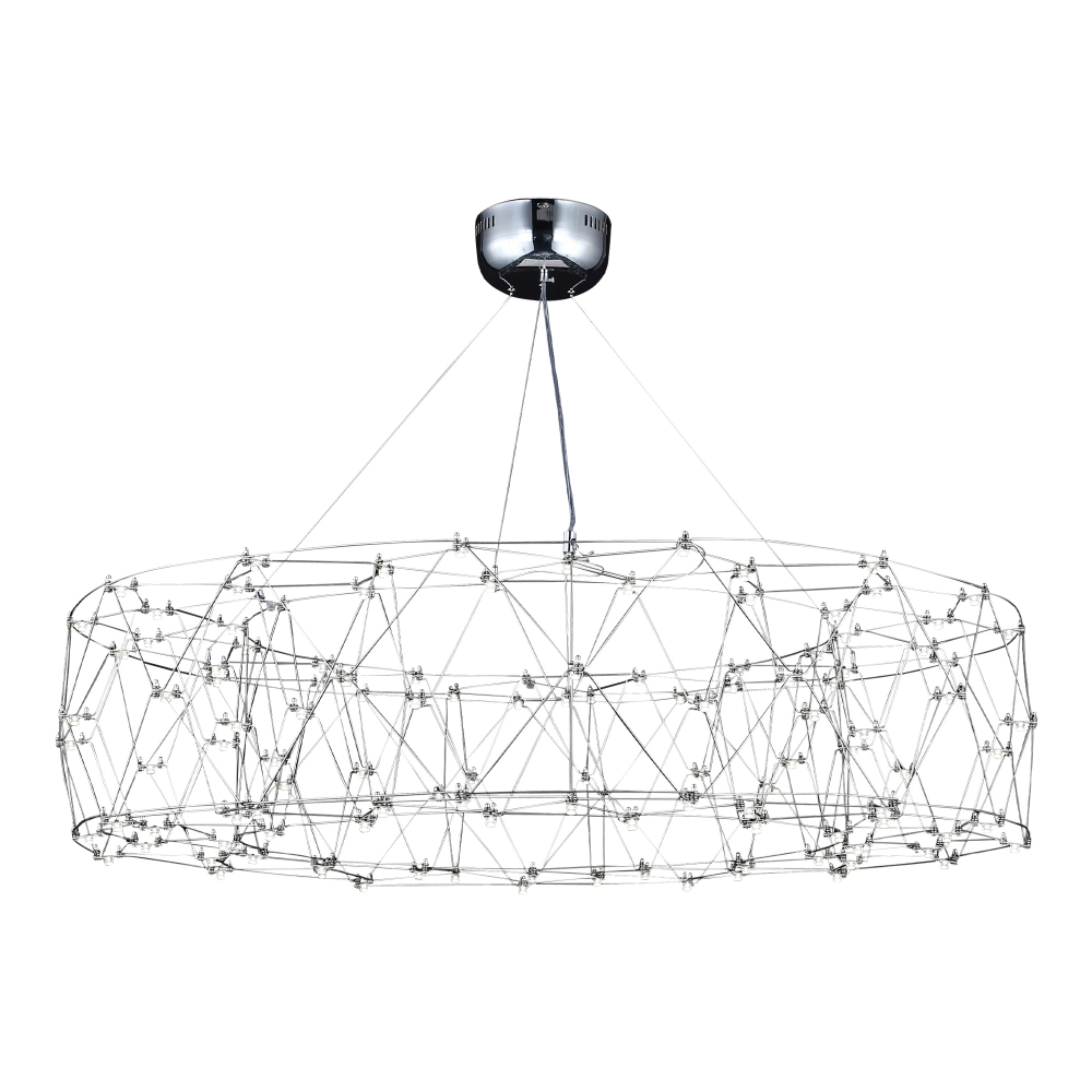 SL6602.103.72 Светильник подвесной ST-Luce Хром/Прозрачный LED 1*72W 4000K GRAVETTA