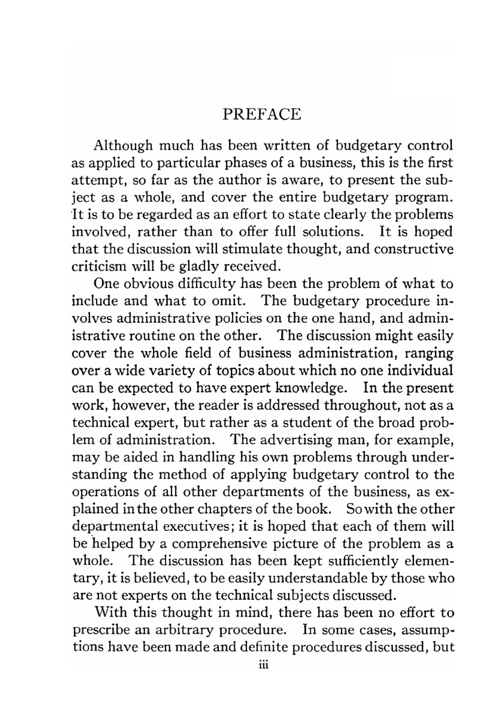 Budgetary control | James Oscar McKinsey