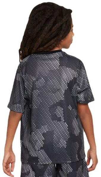 Футболка для мальчика теннисная Nike Kids Dri-Fit Short-Sleeve Top - черный
