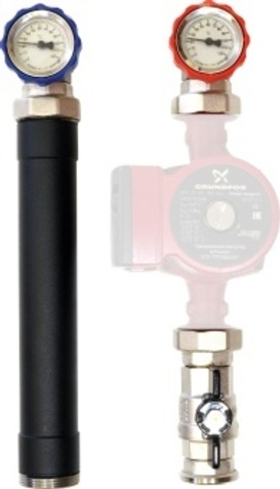 Насосная группа без смесителя WARME MASKE 40.1 - Ду25 (без насоса)