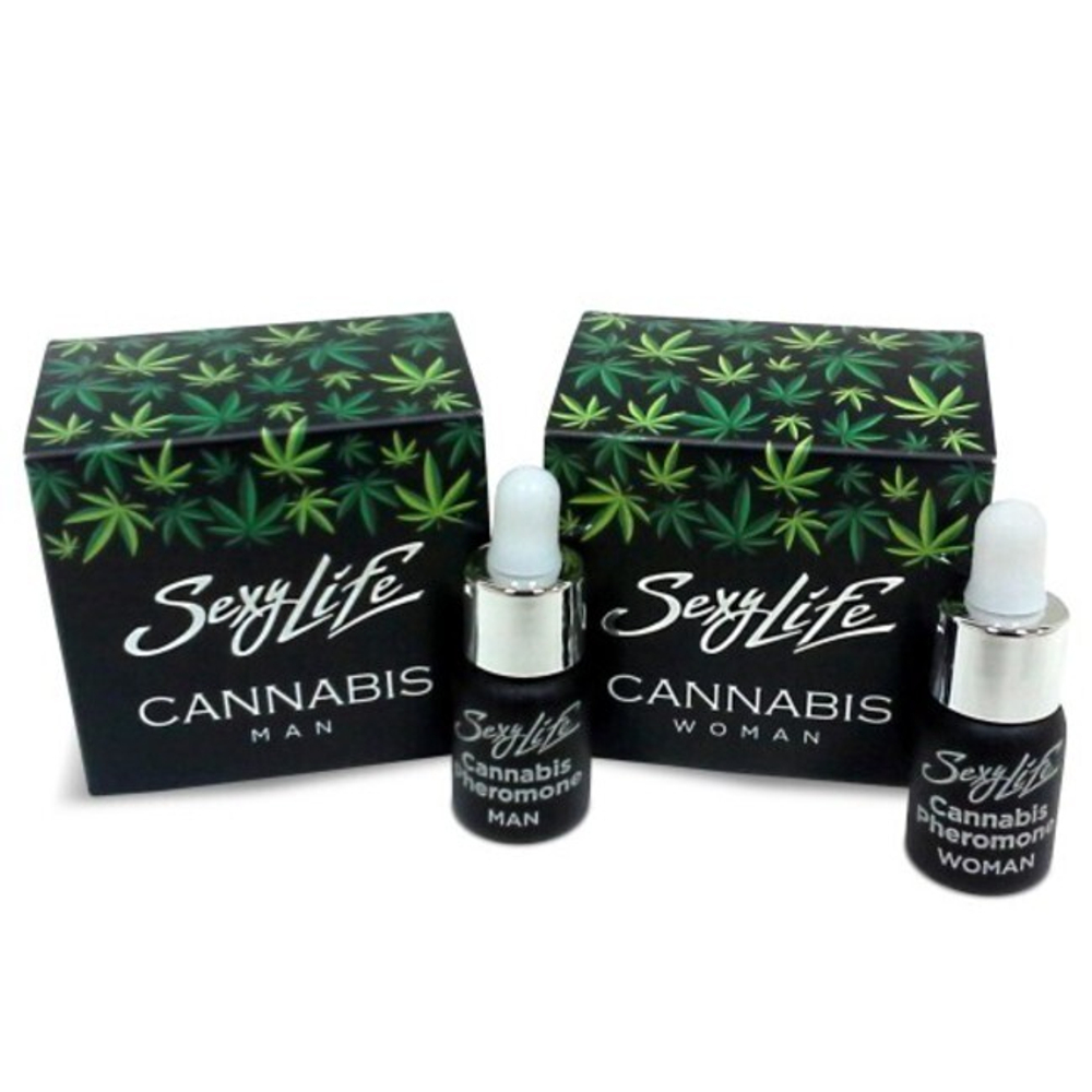 Мужские духи с феромонами Cannabis 5 мл (Цвет: прозрачный)