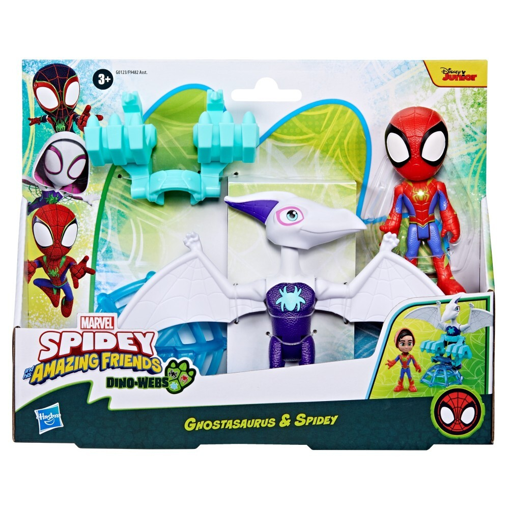 Hasbro Spidey and the Super Buddies - Ghostasaurus and Spidey 2-PAK Figurines G0123 / артикул   F9482 G0123  / GTIN 5010996234834