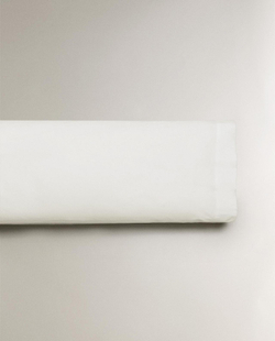 Zara Home - Наволочка из ситца (500 нитей) 80x80 см
