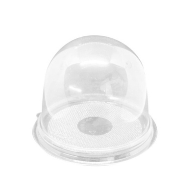 Контейнер с крышкой ПР-Т 85 прозрачный (65/780) ДНО+КРЫШКА ПРОТЭК