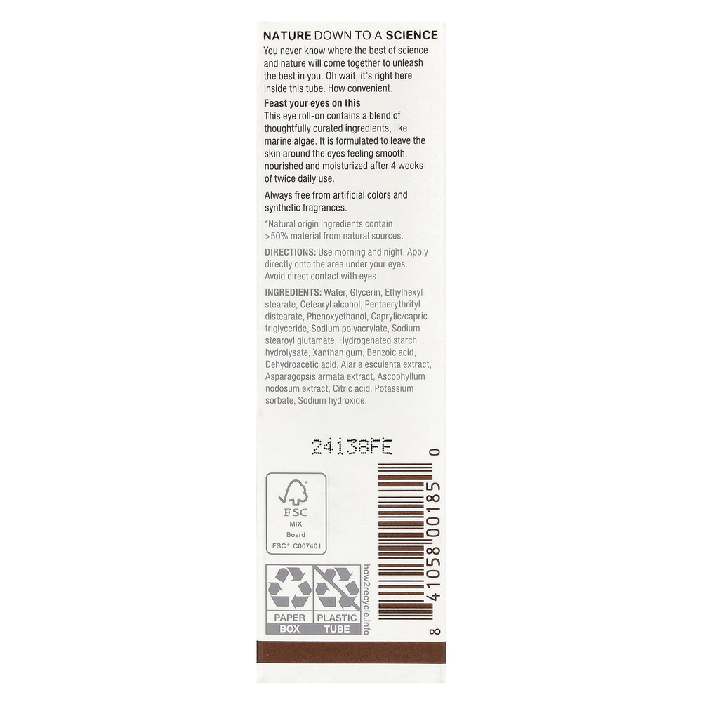 Bulldog Skincare For Men, антивозрастной роликовый крем для кожи вокруг глаз, 15 мл (0,5 жидк. унции)