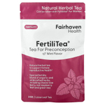 Fairhaven Health, FertiliTea®, листовой чай, для поддержки фертильности, вкус мяты, 3 унции