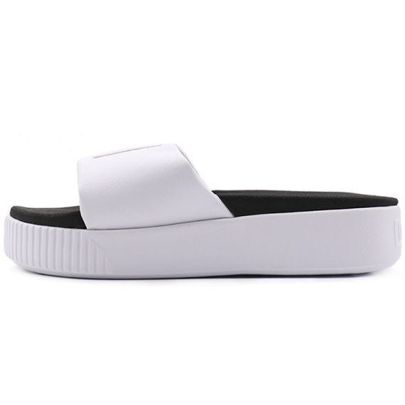 Puma Platform Slide Bold SD 'White Black'