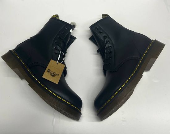 Ботинки Dr.Martens 1460 Black с мехом