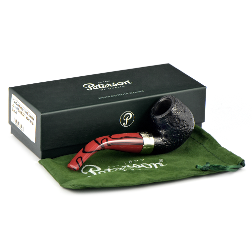 Трубка Peterson Dracula SandBlast 221 (фильтр 9 мм)