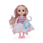 Кукла классическая 22см с аксесс., пакет 3396-25