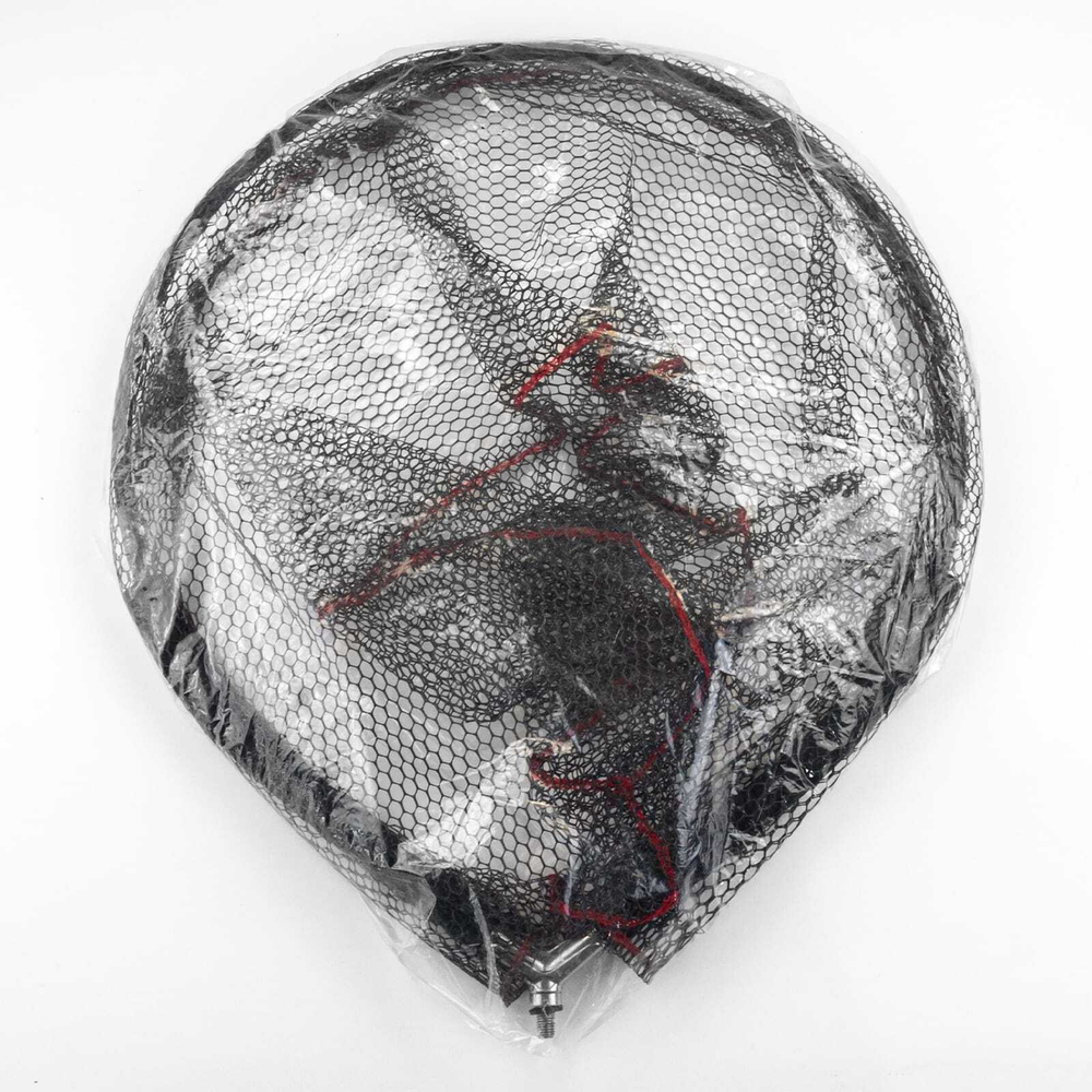 Подсачек круглый прорезиненный телескопический (d45)