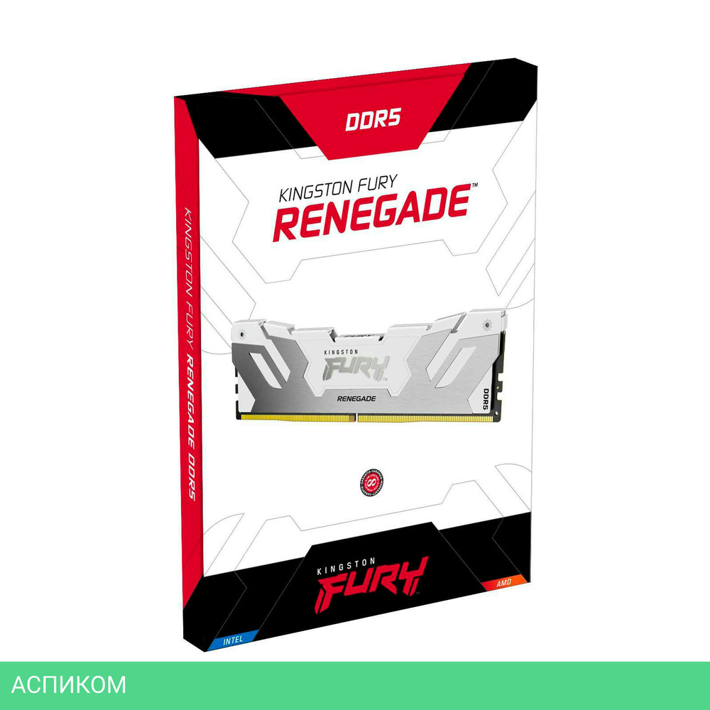 Оперативная память Kingston Fury Renegade White (KF564C32RW-16)