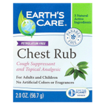 Earth's Care, Средство для растирания груди, 56,7 г (2 унции)