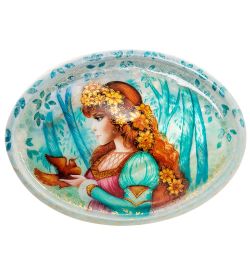 ШК-18/ 2 Шкатулка «Златовласка» исп. Веснушка