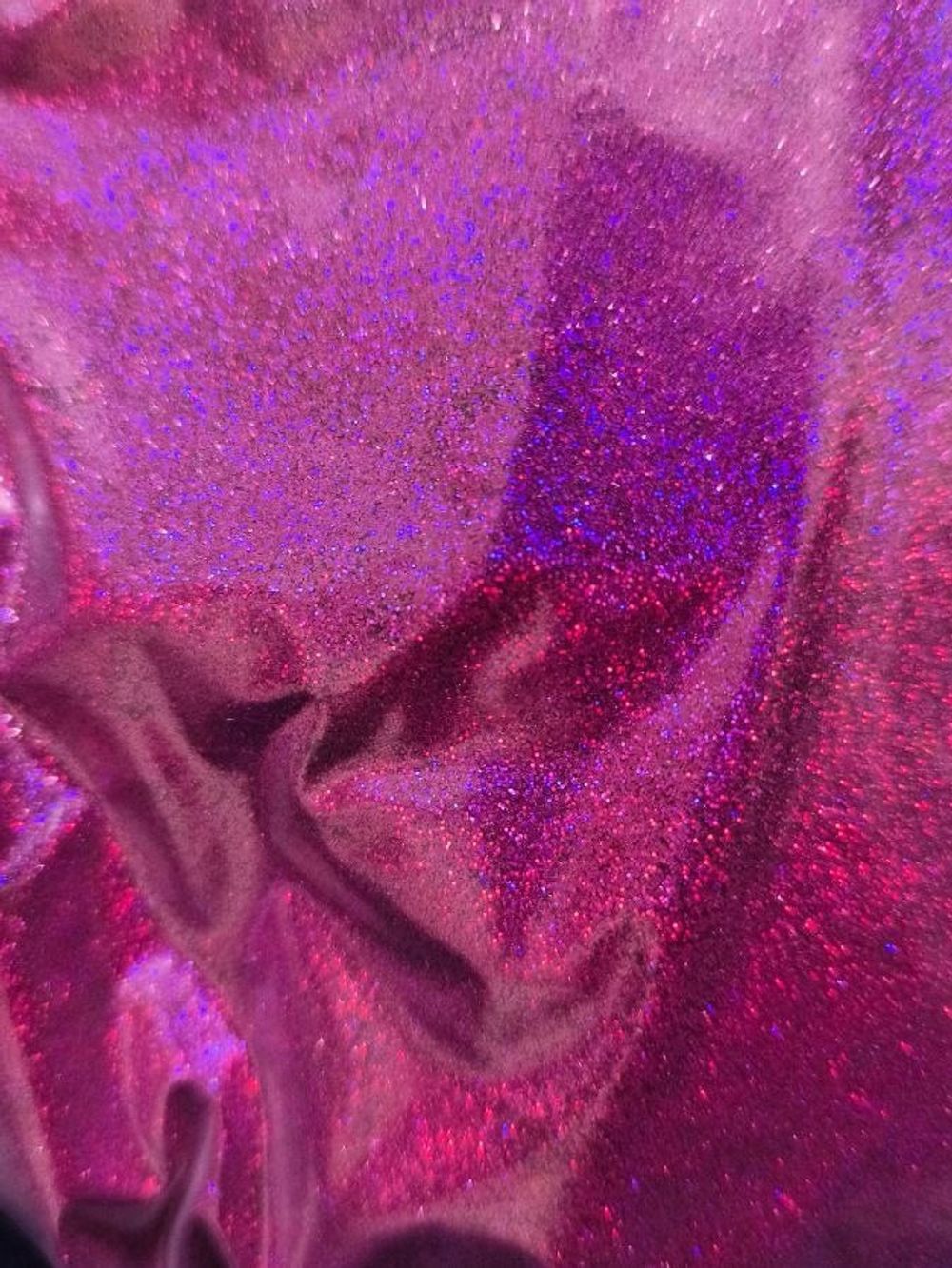 Блёстки Глиттеры 816-02мм - Вишнёвый голографик - универсальные