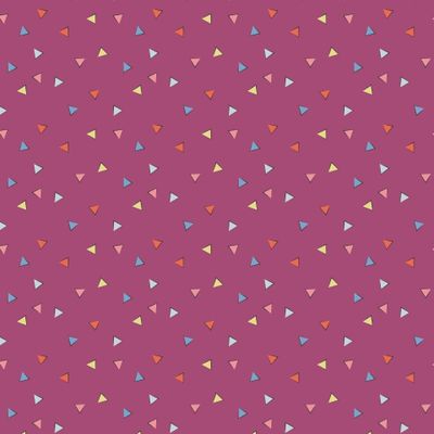 Абстрактный геометрический узор на тёмно-розовом фоне