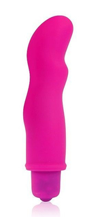 Вибромассажер для точки G Cosmo, силиконовый, 11,5 см