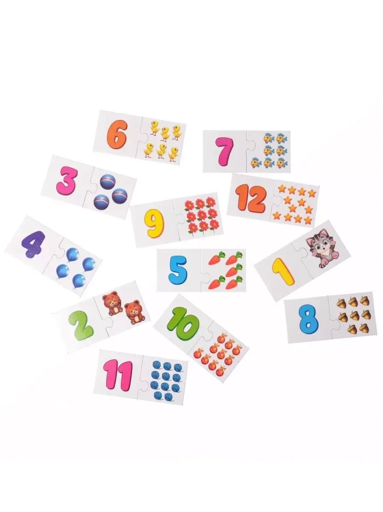 Парные пазлы Счёт