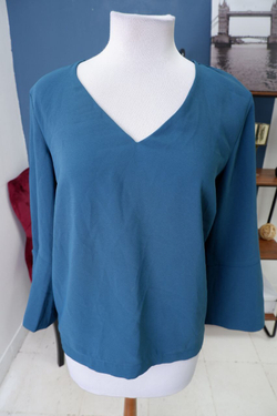 Блуза H&M однотонная 44 размер