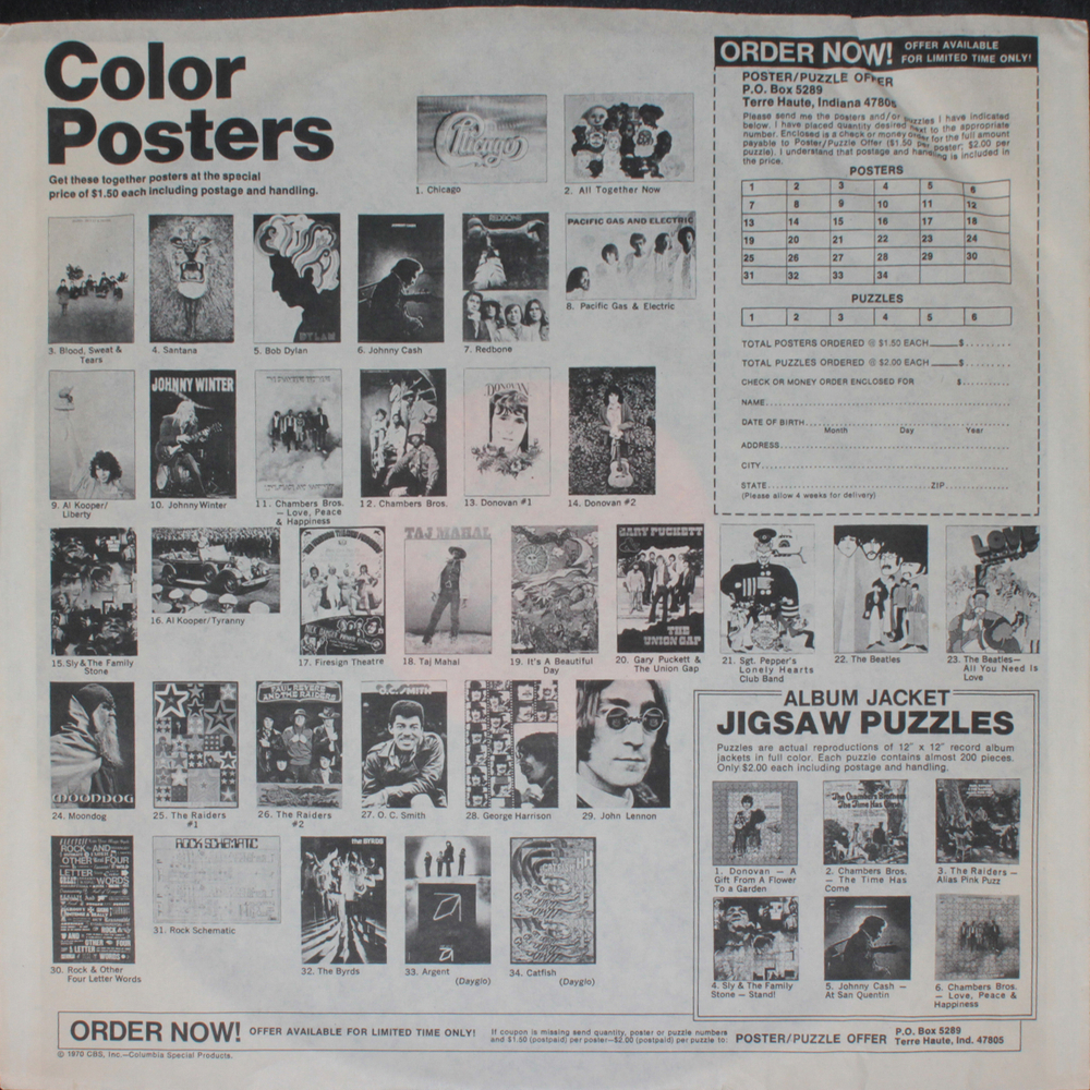 1st National Nothing / If You Sit Real Still And Hold My Hand, You Will Hear Absolutely Nothing (LP)