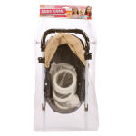 Коляска для куклы лежачая, пакет 918D-12