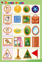 Комплект таблиц Математика 4-5 лет "Шаг за шагом" (8 таблиц+16 карт.)