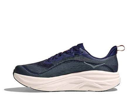 Мужские беговые кроссовки Hoka Skyflow M тёмно-синего/оранжевого цвета