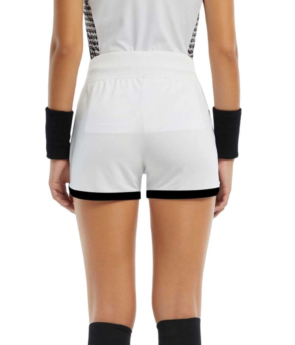 Женские теннисные шорты Hydrogen Tech Shorts - white/black