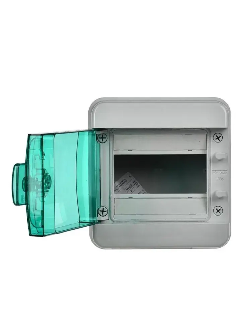 Корпус пластиковый КМПн-6 IP65 зеленая прозрачная дверь TEKFOR IEK