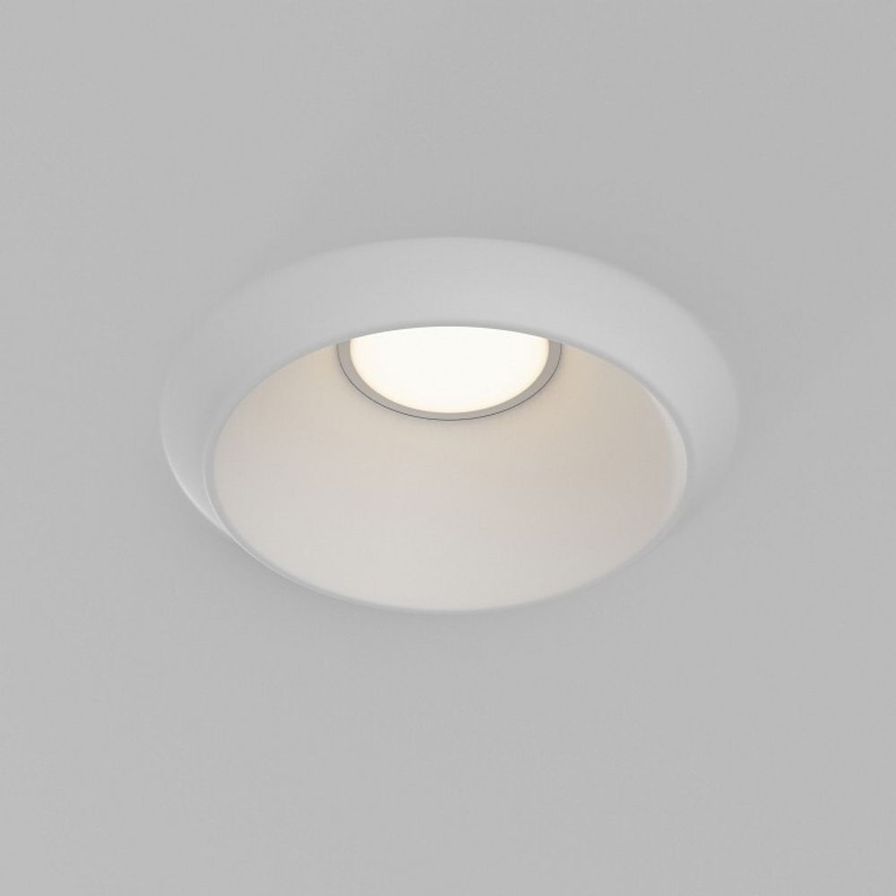 Встраиваемый светильник Maytoni Gyps Modern DL124-GU10-01-TRS-W