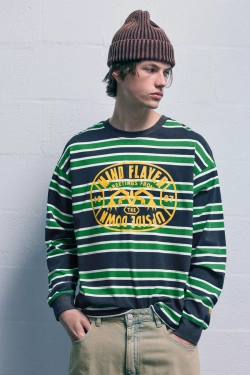 PULL&BEAR Футболка в полоску "Stranger Things" полоски