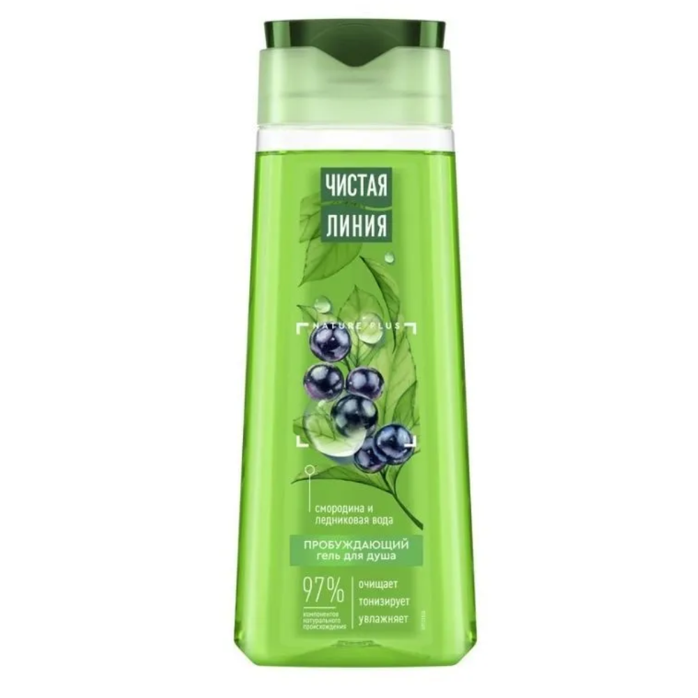 Гель для душа Чистая линия Пробуждающий 750 мл