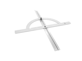 Угломер Калиброн нониусный 10-170гр. 250x500мм 1гр. регулир. рейка ГРСИ №83810-21 1032775