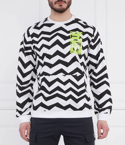 Худи EA7 - белый(3RPM54 PJ05Z)