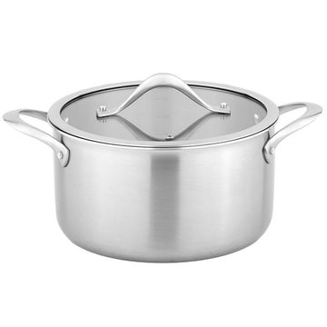 Кастрюля с крышкой 3ply etalon, D24 см, 6 л