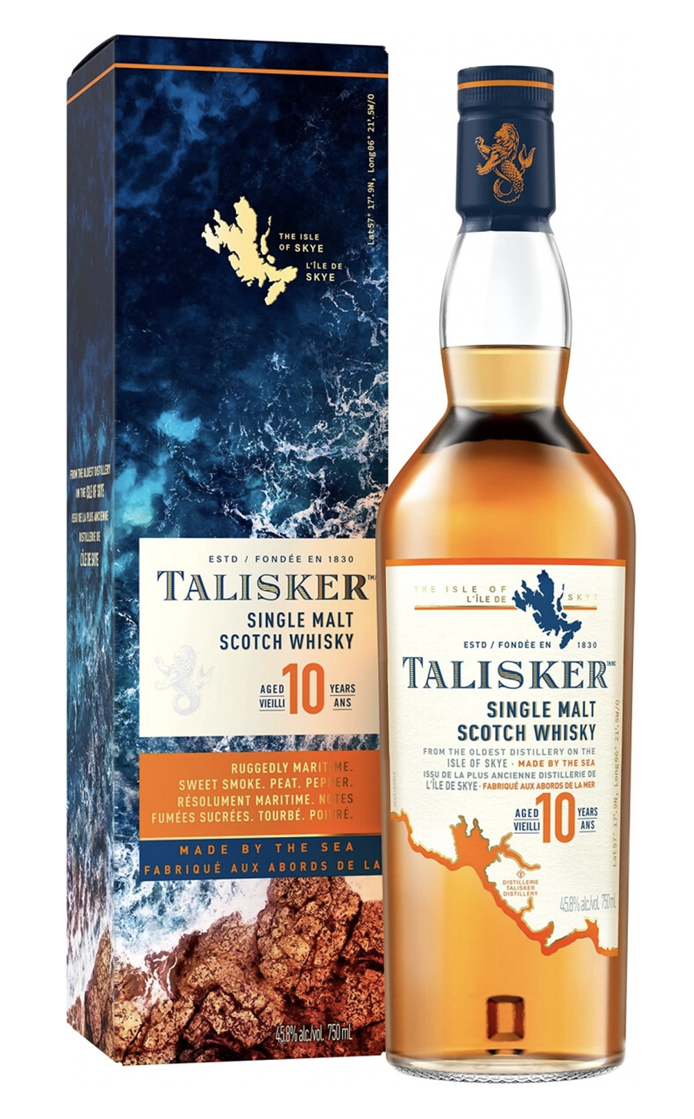 Виски Talisker 10 Years Old, 0.7 л.