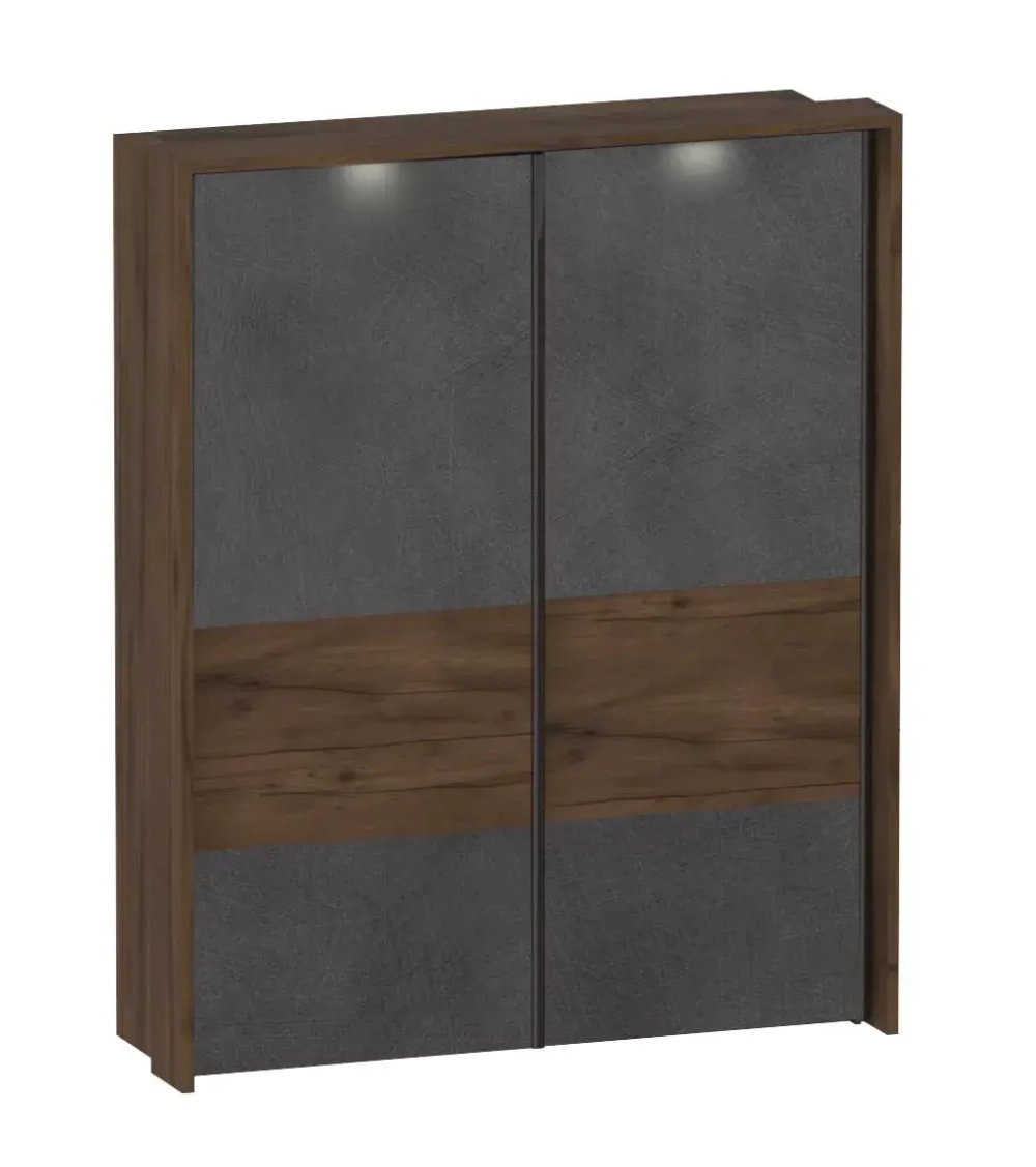 Шкаф с раздвижными дверями с обрамлением "Глазго" спальня