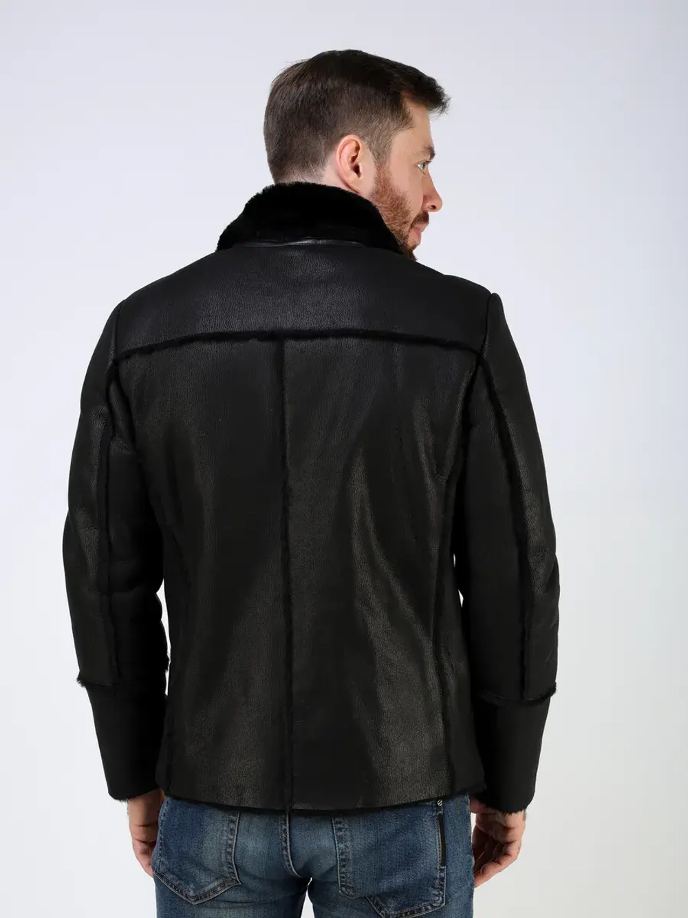 Дубленка зимняя натуральная