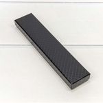 Коробка Ювелирная 20х4.5х2.7 см "Ромбики" (Черный)