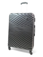 Большой чемодан Bon-Voyage Model Wave ABS, Черный, L