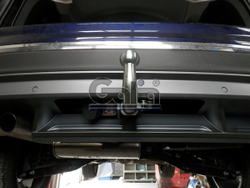 Фаркоп оцинкованный Galia V069A для Volkswagen Tiguan 2007-2016, 2016-, Audi Q3 2011-2018(паспорт и сертификат в комплекте)(без электрики)