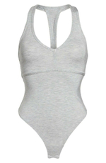 Боди из мягкого и эластичного модального полотна (Размер: S) (Цвет: серый)