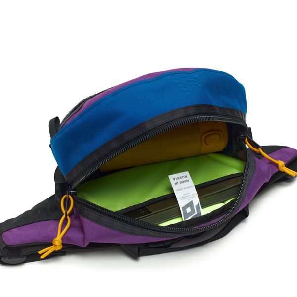 Сумка поясная Giant Waist фиолетовый/синий - фото 4