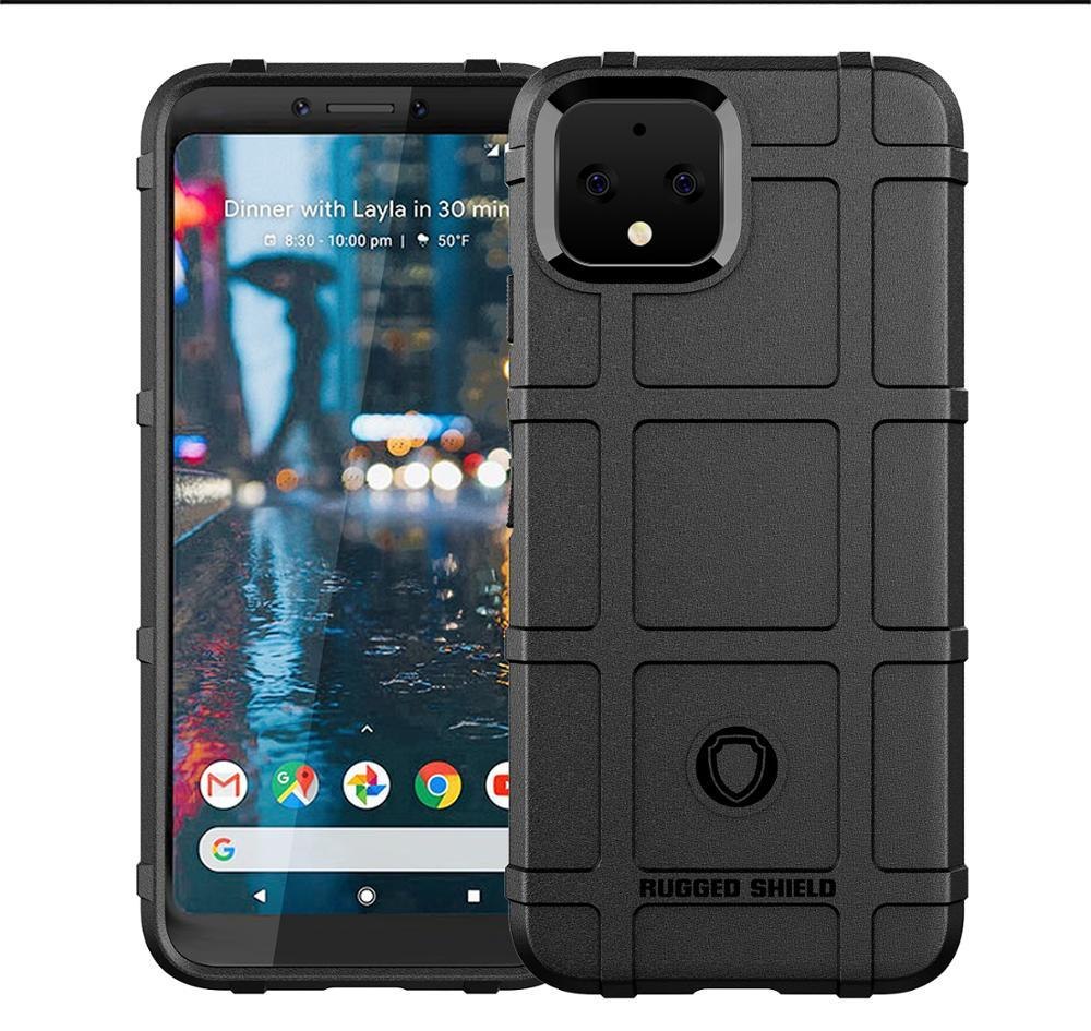 Чехол на Google Pixel 4 XL цвет Black (черный), серия Armor от Caseport