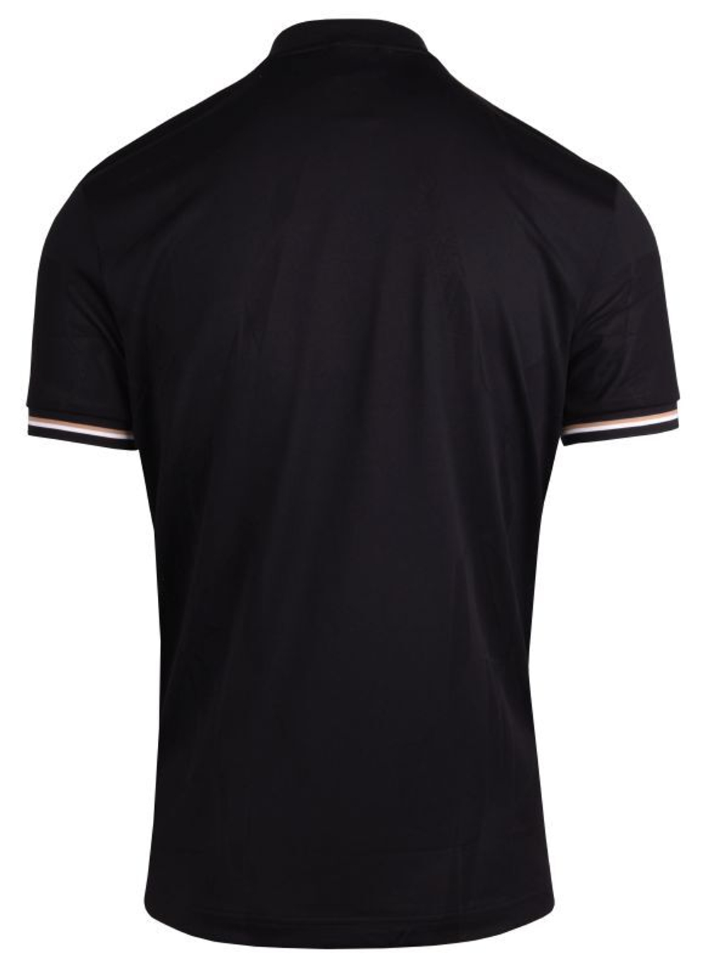Мужское теннисное поло BOSS Pariq Desert Active - черный