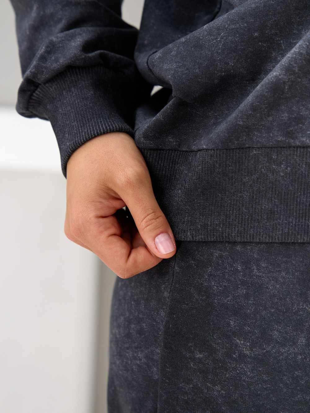 Костюм с брюками КБфл-90М/варенка-графит